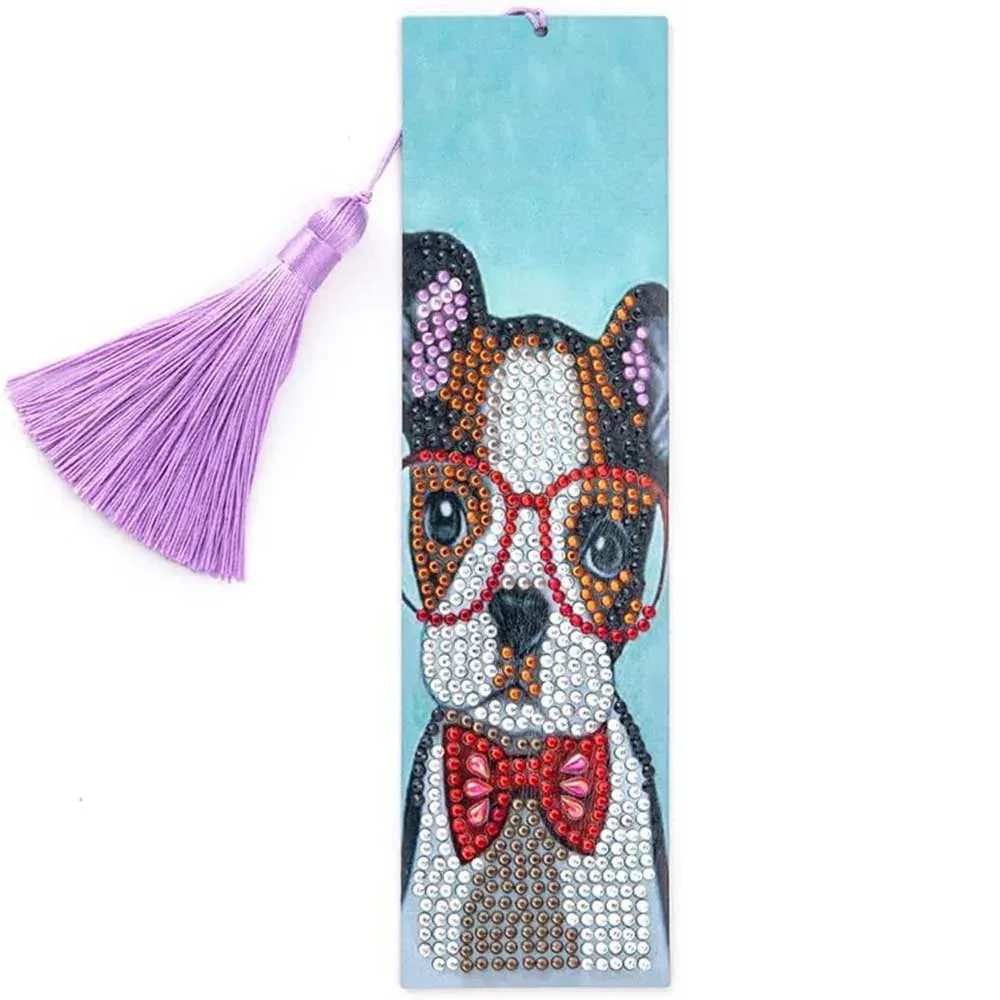 Marque-Pages Diamond Painting Chien