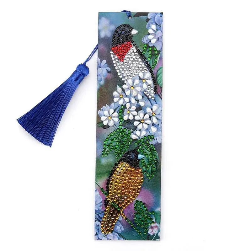 Marque-pages Diamond Painting Oiseau - Élégance à broder