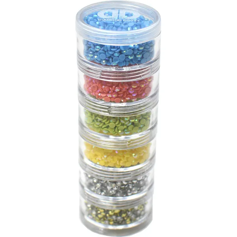 Cylindre de stockage Dotz vide, 6 étages Diamond Dotz