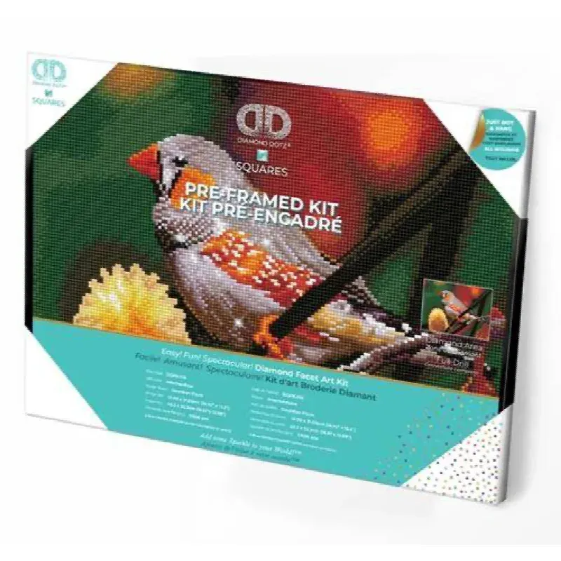 Kit broderie diamant diamant de Gould, 31 x 41 cm