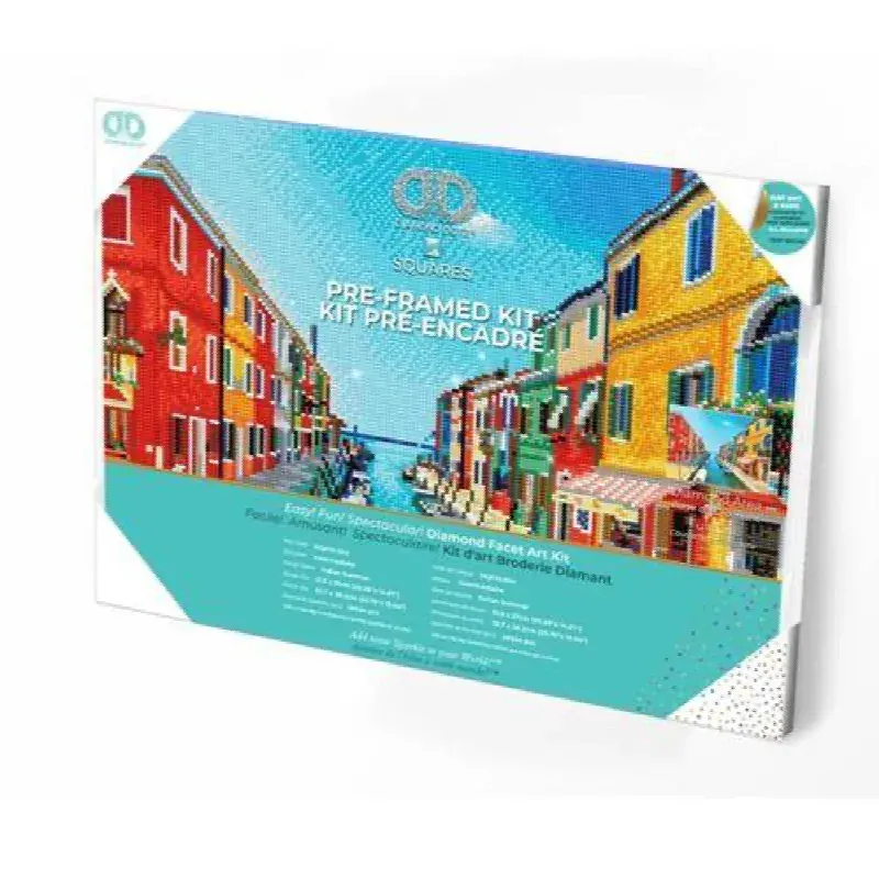 Kit broderie diamant Été italien pré-encadré