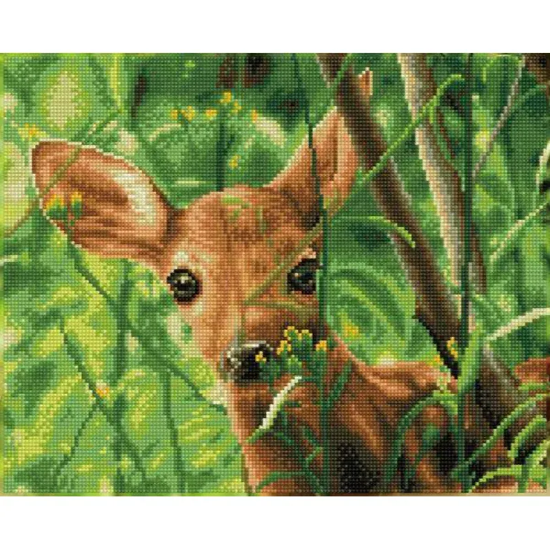 Kit broderie diamant Forest Babe, 31 x 41 cm