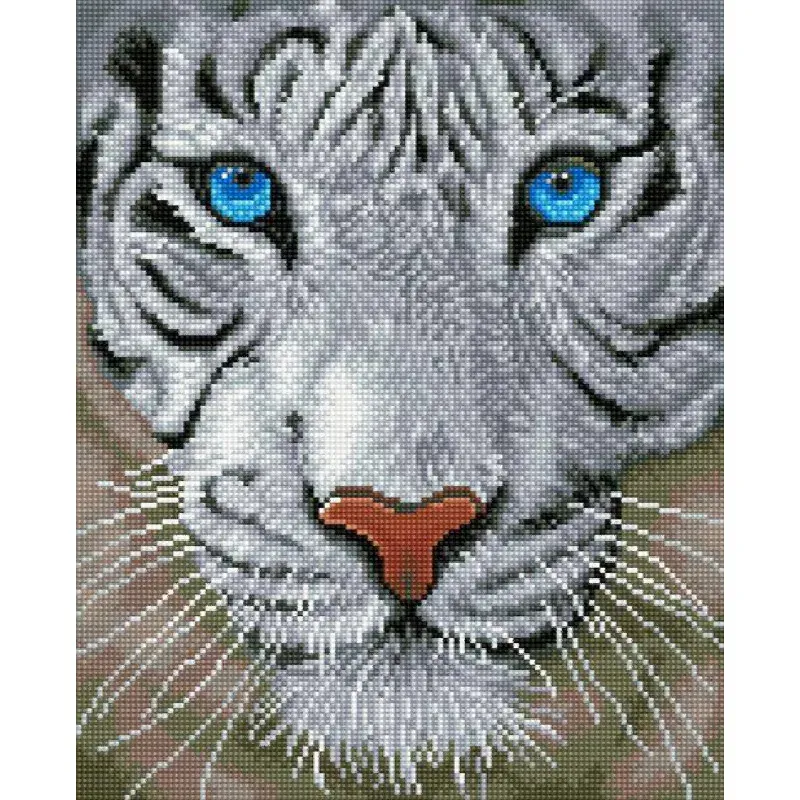 Kit broderie diamant magie de la jungle, 34 x 42 cm