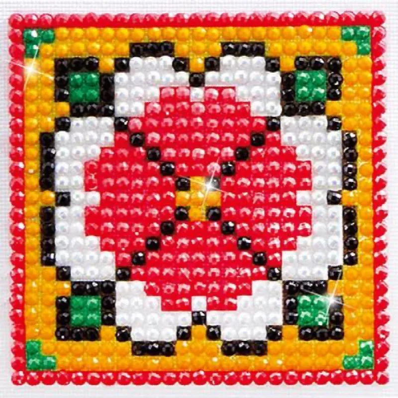 Kit broderie diamant Maroc débutant, 7 x 7 cm