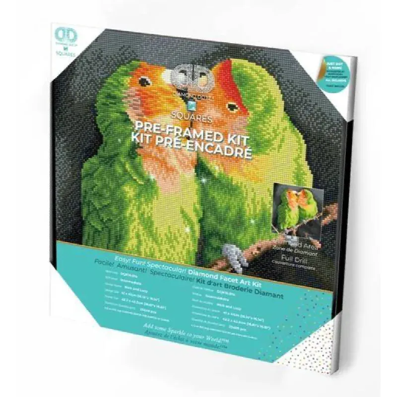 Kit broderie diamant Nick and Lucy pré-encadré