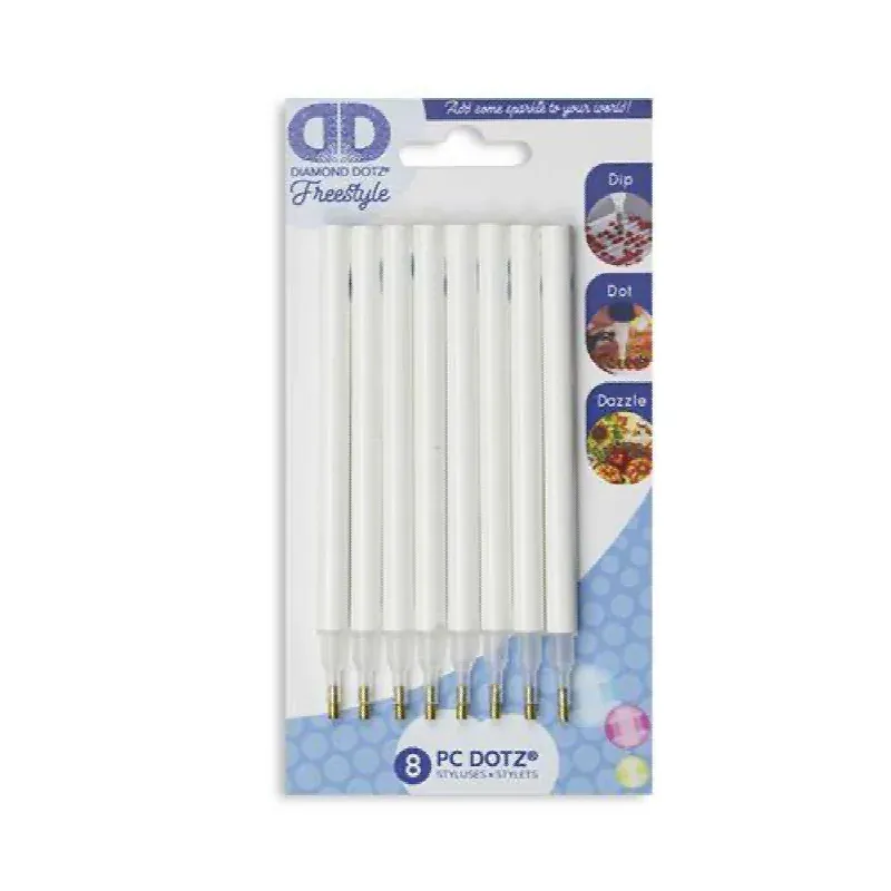 Lot de 8 stylets Diamond Dotz pour broderie diamant