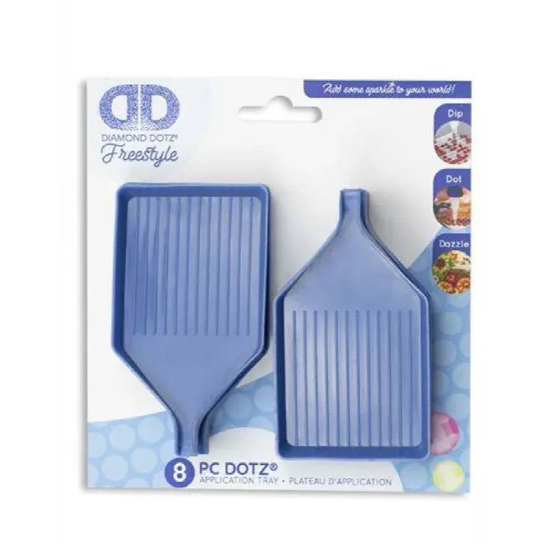 Lot de 8 plateaux Diamond Dotz pour broderie diamant