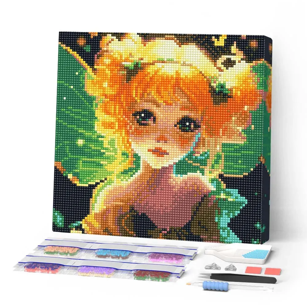 Broderie diamant Jolie Petite Fée