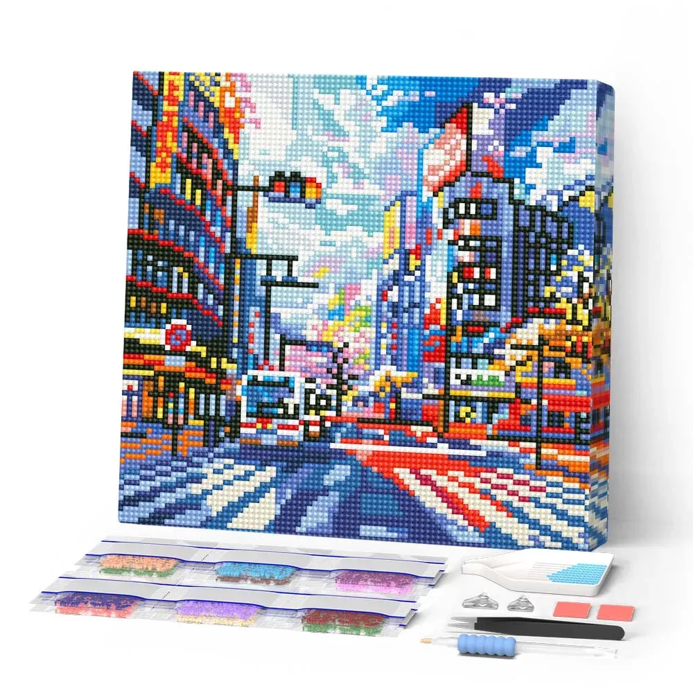 Broderie diamant Shibuya Pop Art