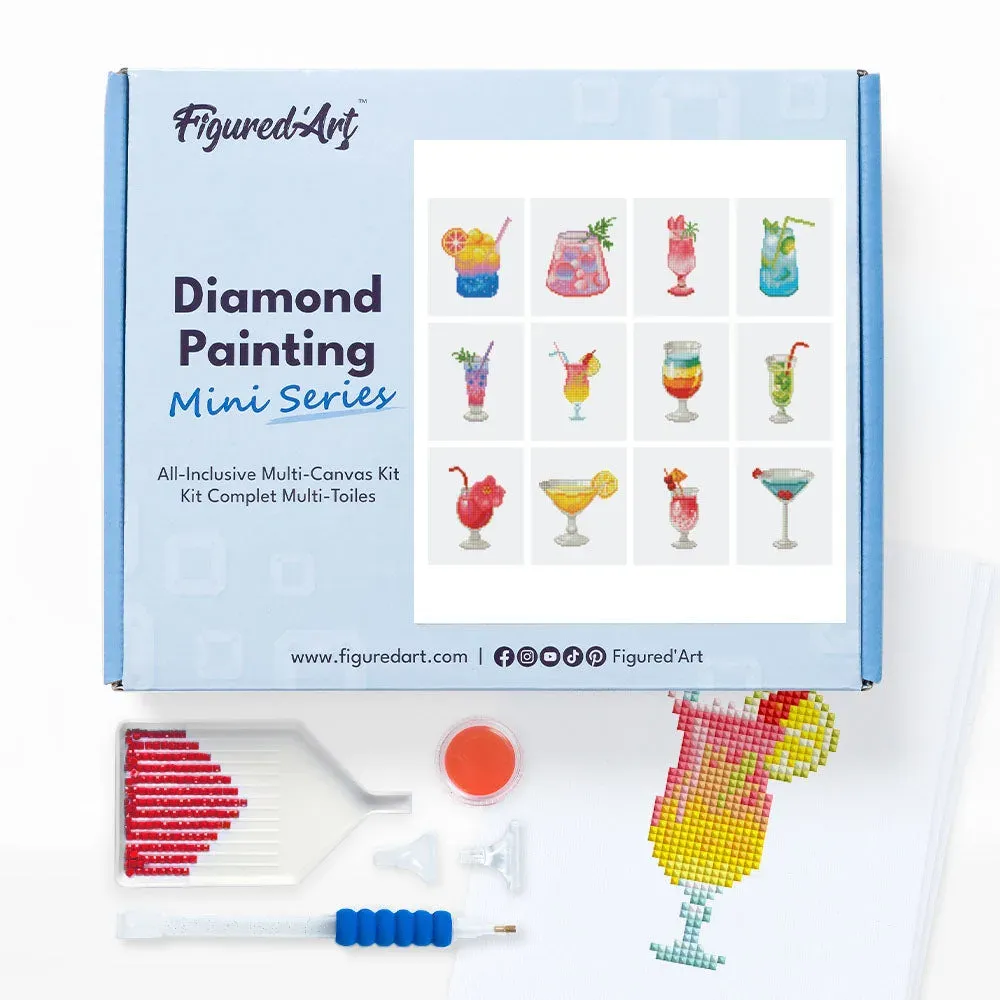 Broderie diamant Cocktails