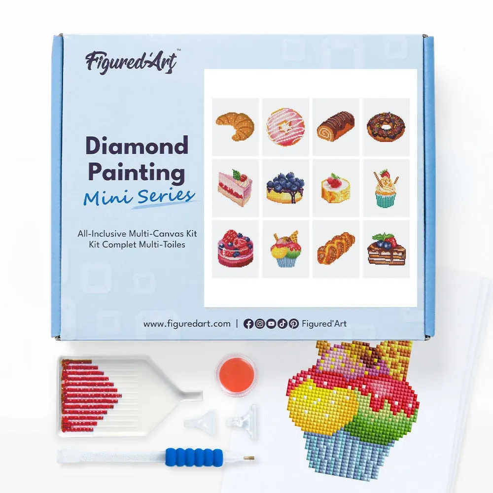 Broderie diamant Gâteaux