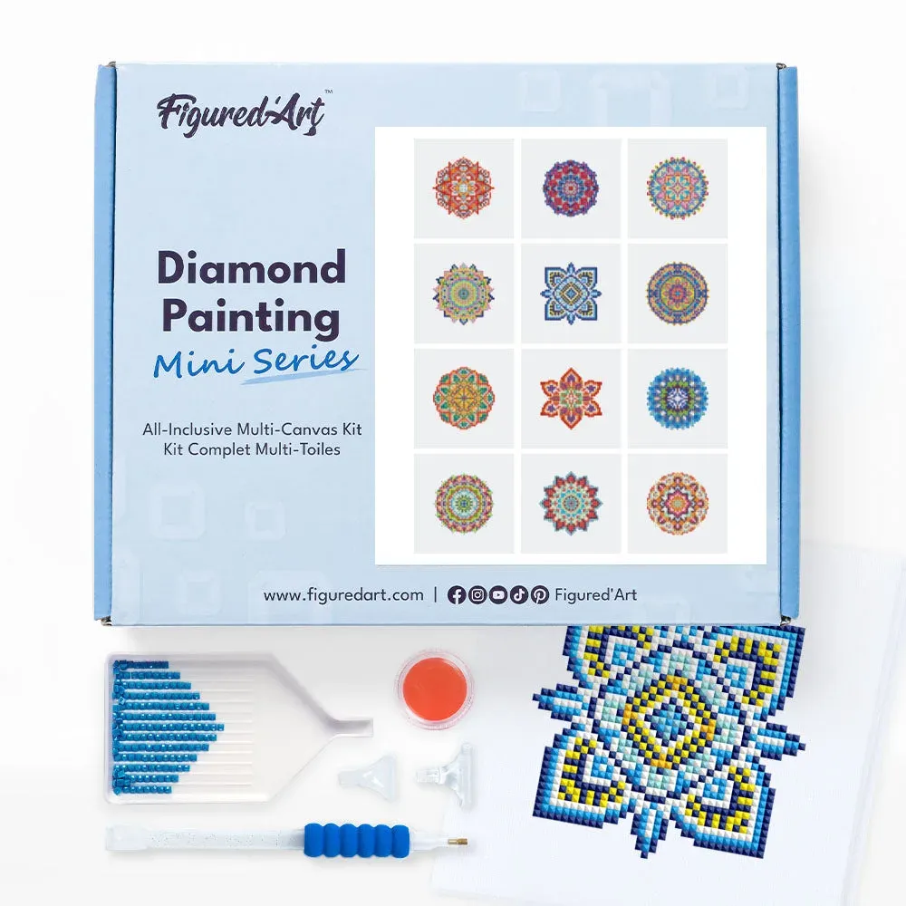 Broderie diamant Mandalas