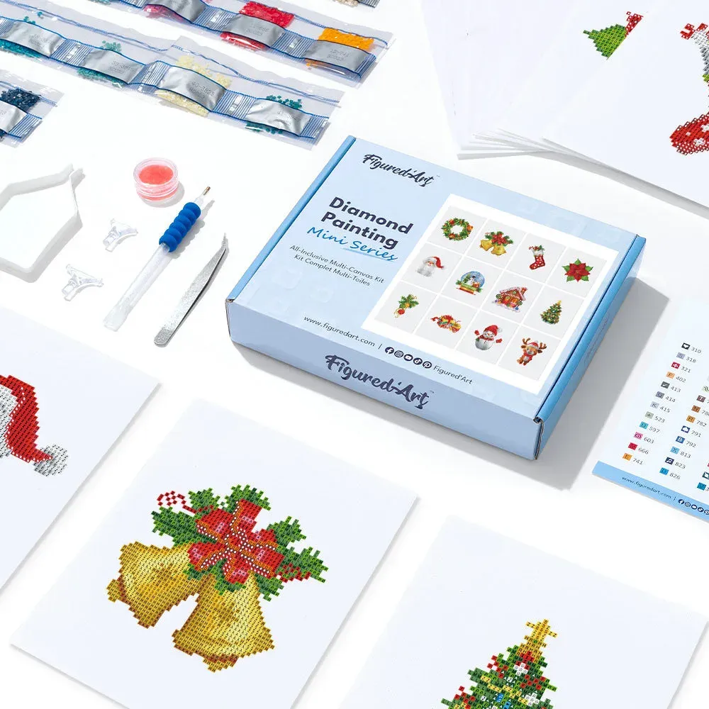 Broderie diamant Noël 2