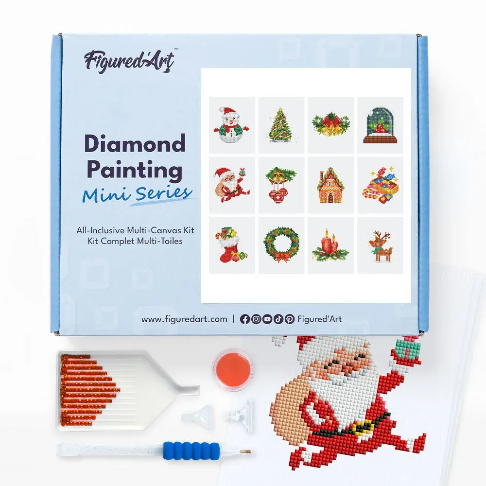 Broderie diamant Noël 3