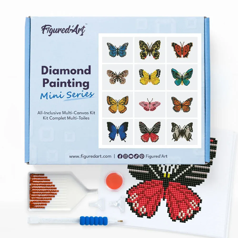 Broderie diamant Papillons 2