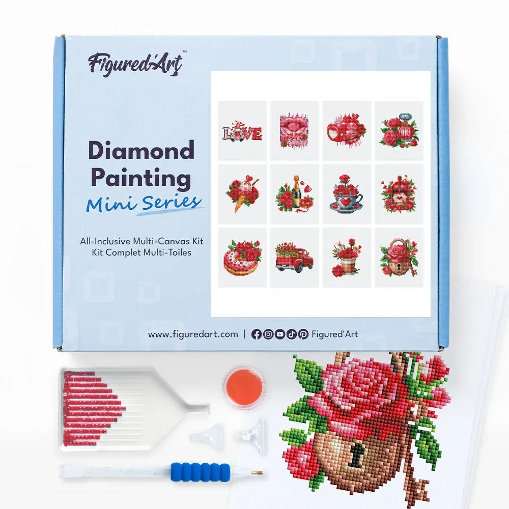 Broderie diamant Romantique