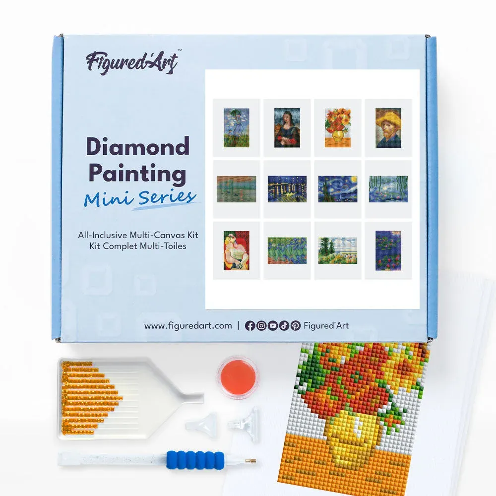 Broderie diamant Œuvres Célèbres