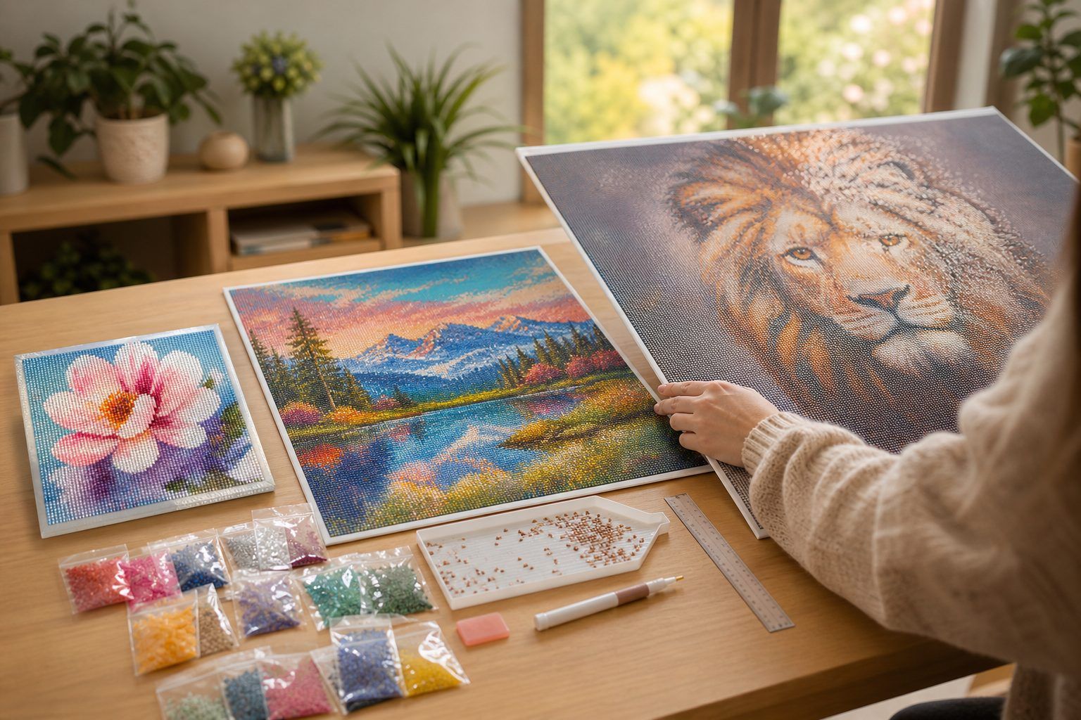 Choisir un tableau diamant selon le motif et la taille