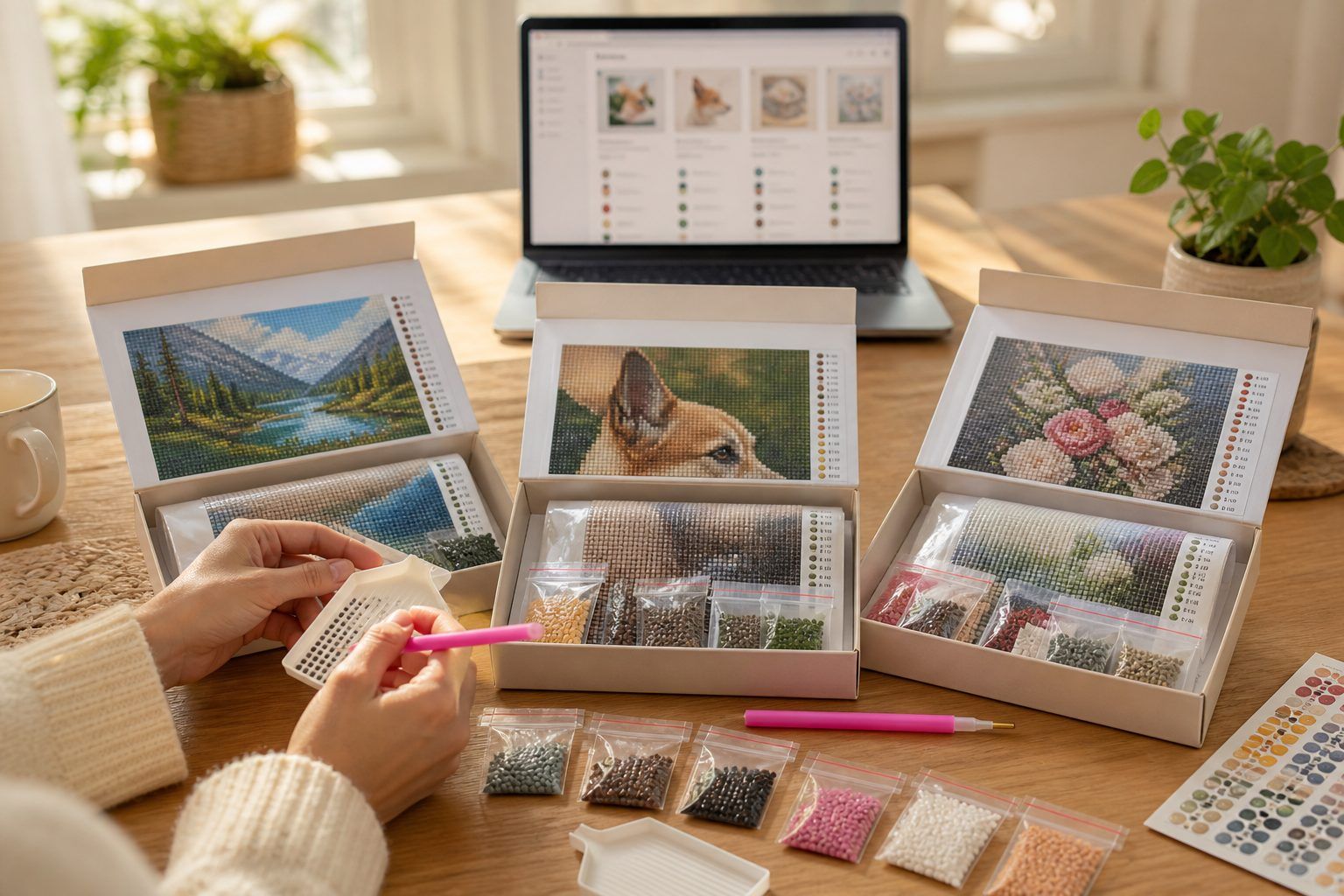 Où acheter un diamond painting personnalisé et comment comparer les offres ?