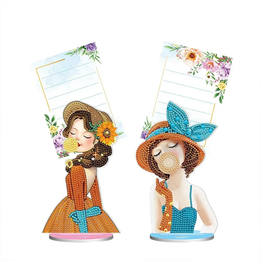 Porte-Note Diamond Painting pour Femmes - Ensemble de 2 Pièces