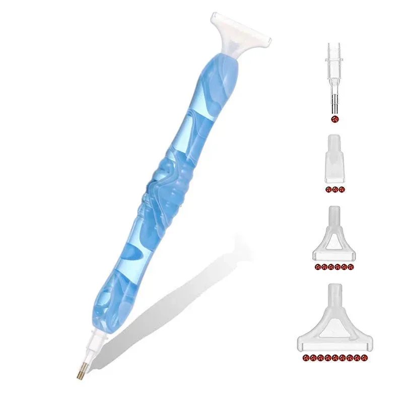 Stylo Premium Diamond Painting Bleu Clair - 5 variantes
