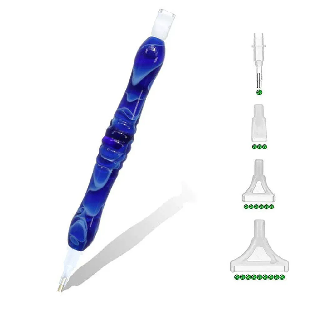 Stylo Premium Diamond Painting Bleu Foncé - 5 variantes