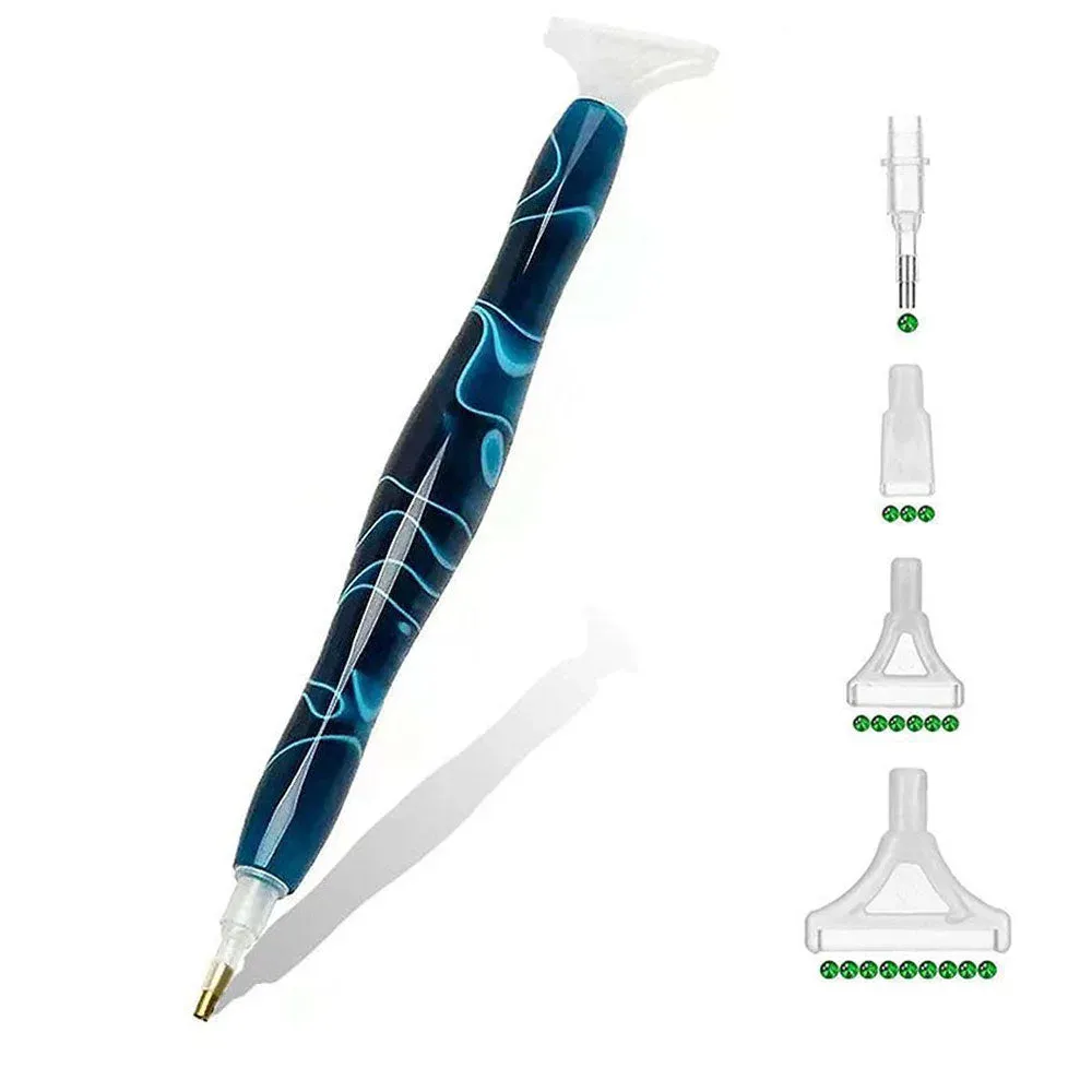 Stylo Premium Diamond Painting Ergonomique Bleu Foncé - 5 variantes