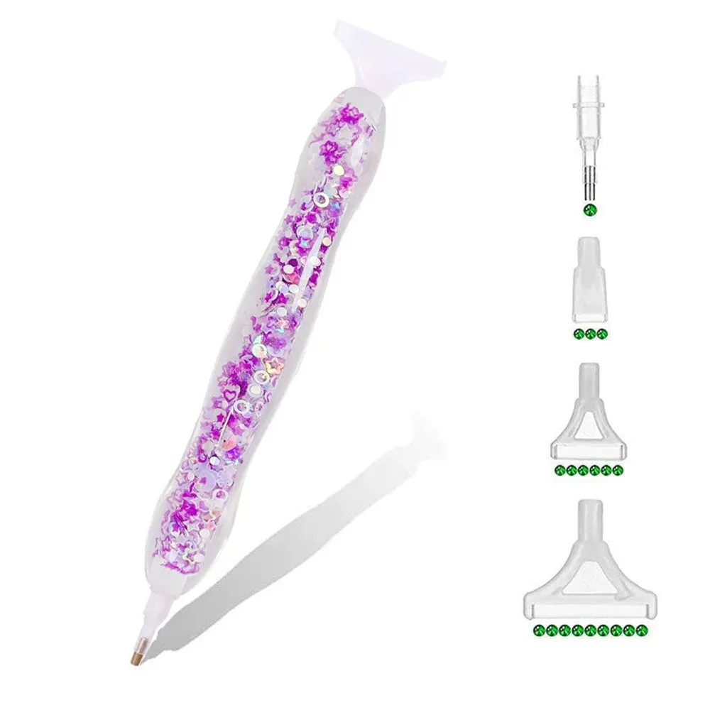 Stylo Premium Diamond Painting Lumière Violet - 5 variantes