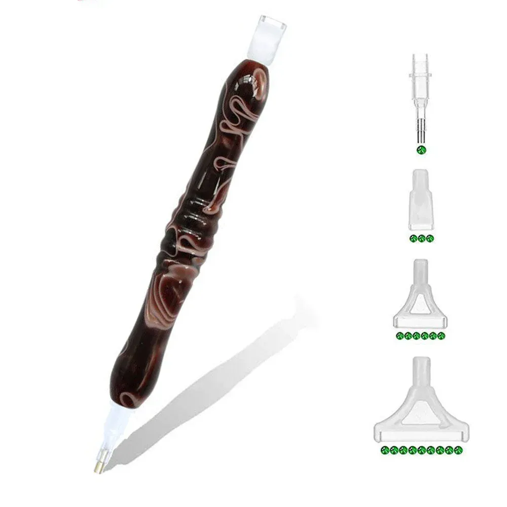 Stylo Premium Diamond Painting Marron - 5 variantes