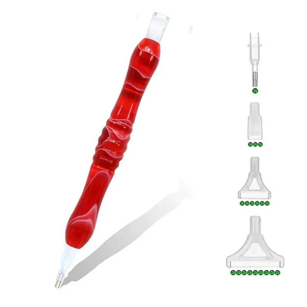 Stylo Premium Diamond Painting - Rouge, 5 variantes