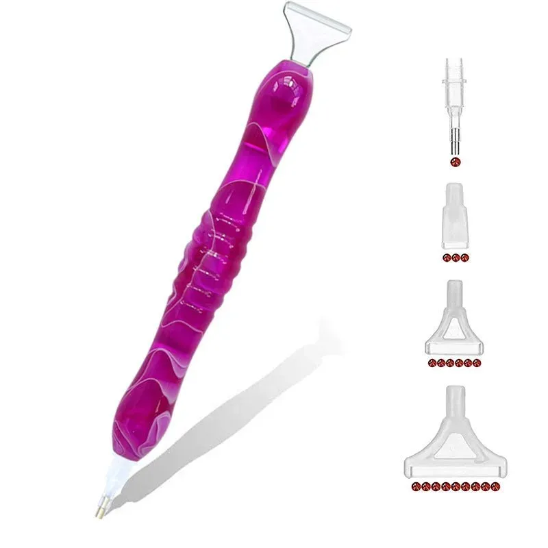 Stylo Premium Diamond Painting Violet - Accessoire essentiel