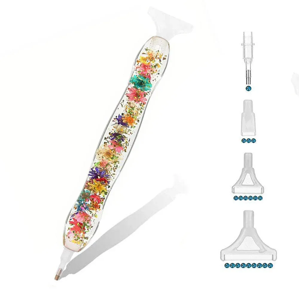 Stylo Premium Ergonomique pour Diamond Painting - Bain de Fleurs