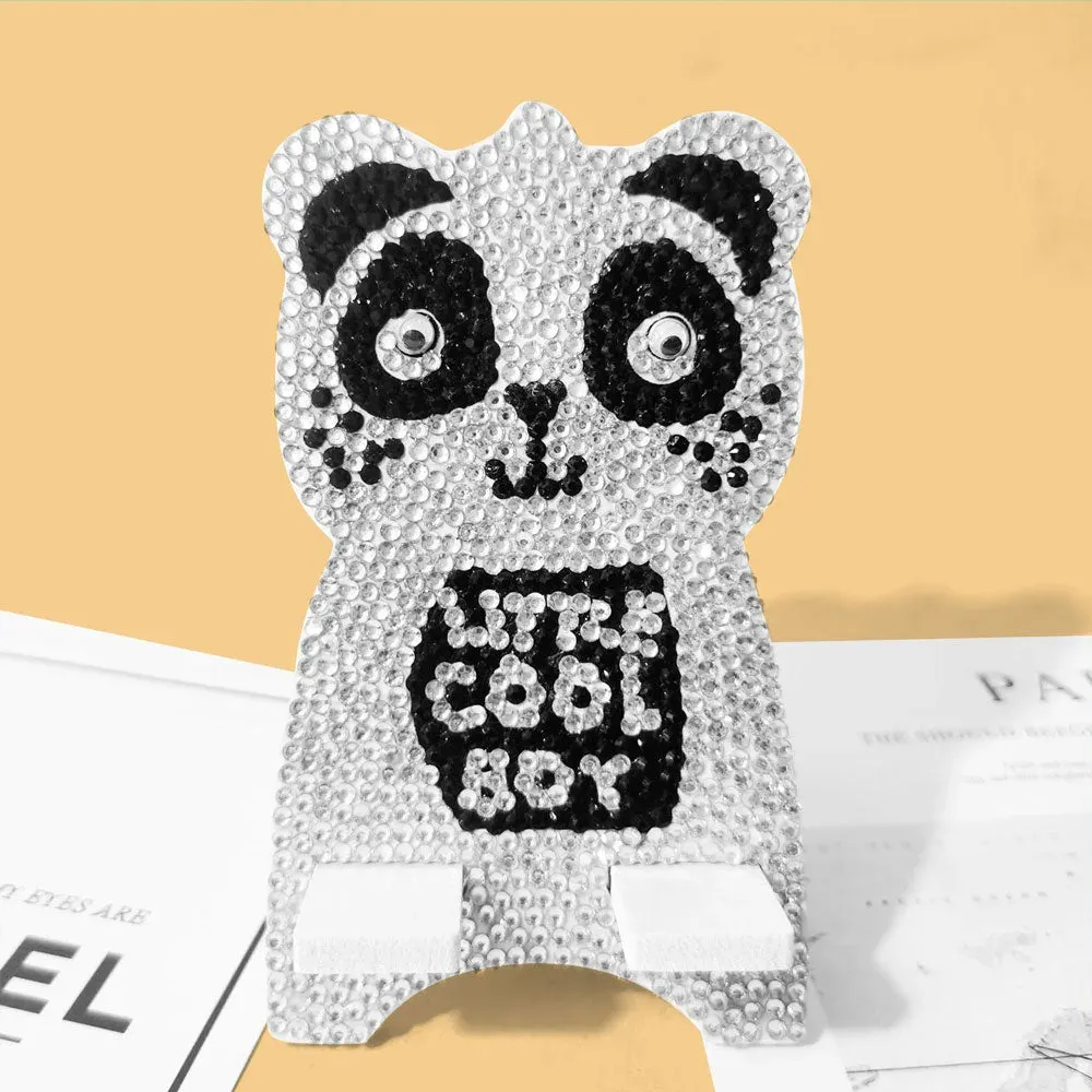Support de téléphone Diamond Painting Petit Garçon Cool - Mille Facettes