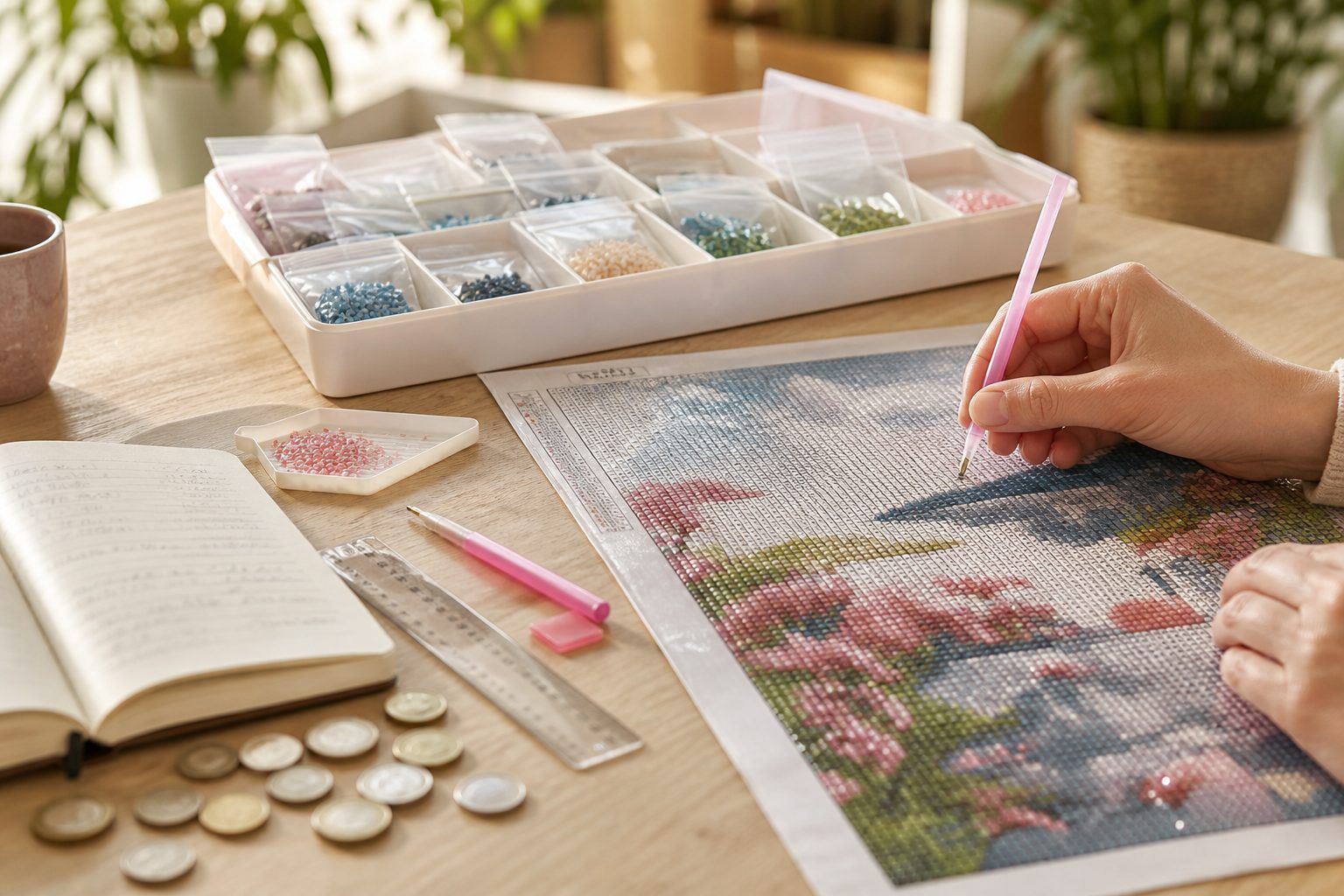 Quel budget prévoir pour un tableau diamant à coller ?